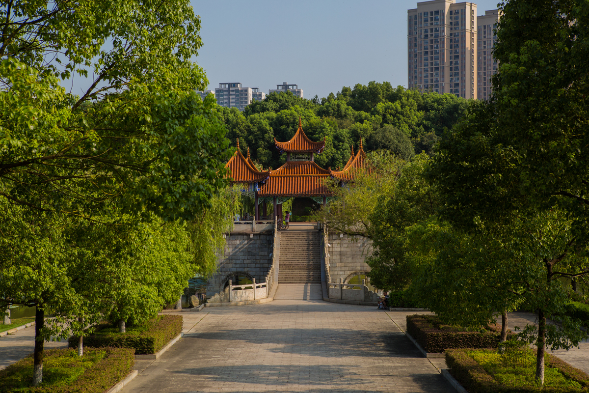 袁山公园明信片示例